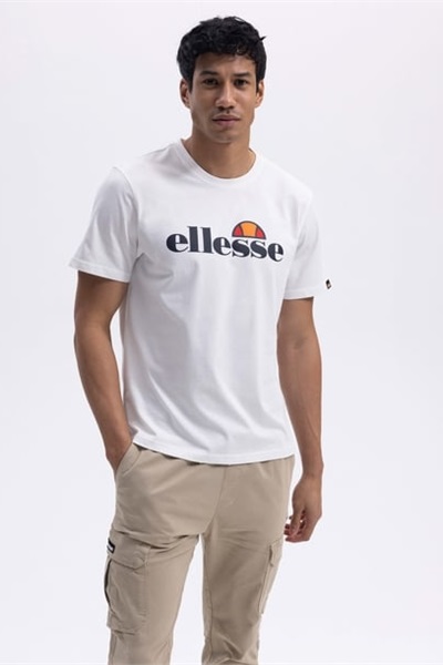 Ellesse Men'S Graphıc Tee Erkek T-shirt EM459 OFF WHITE