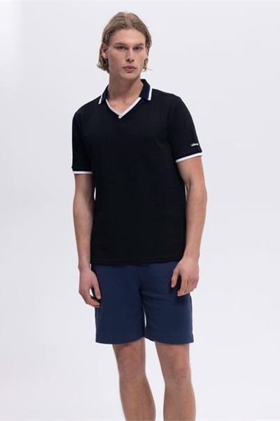 Ellesse Sartorıa  Erkek T-shirt EM491 Black