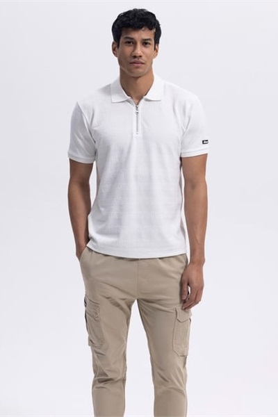 Ellesse Sartorıa  Erkek T-shirt EM493 OFF WHITE