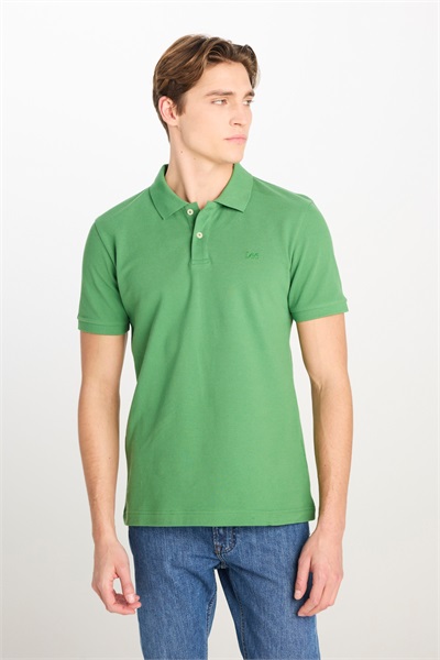 L211810 Polo Yaka Lee Erkek T-shirt L211810303 Mint Green