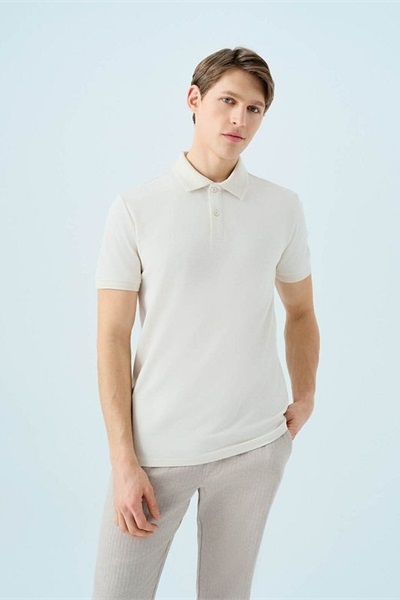 Loft Erkek Regular Fit T-shirt LF2035136 DARK BEIGE