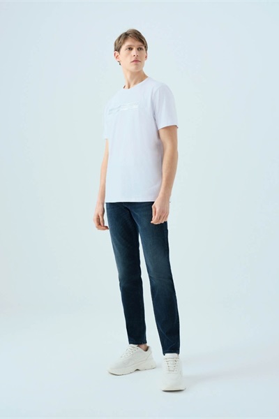 Loft Erkek Regular Fit T-shirt LF2037309 WHITE