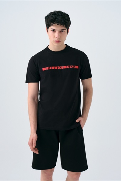 Loft Erkek Regular Fit T-shirt LF2038693 BLACK