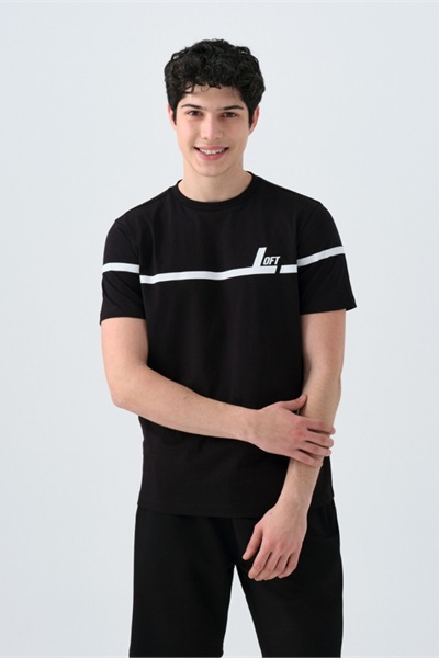 Loft Erkek Regular Fit T-shirt LF2038995 BLACK