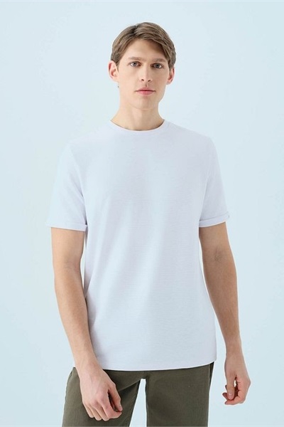 Loft Erkek Regular Fit T-shirt LF2039564 WHITE
