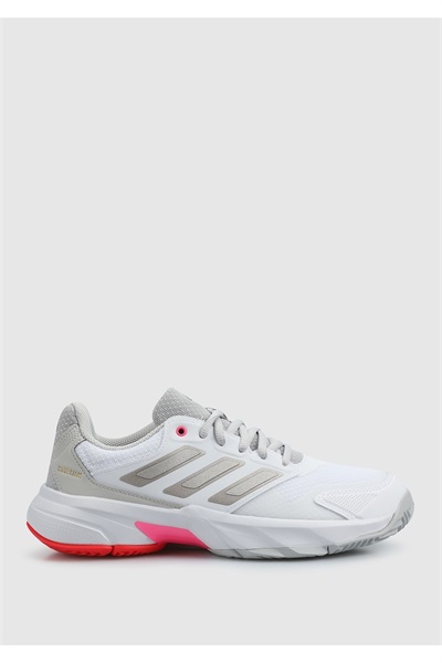 Adidas Courtjam Control 3 W Kadın Spor Ayakkabı IH2968 FTWWHT/IRONMT/LUCRED