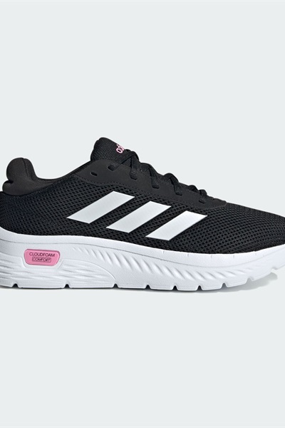 Adidas Cloudfoam Comfy Kadın Spor Ayakkabı IH2974 Cblack/Ftwwht/Blıpnk