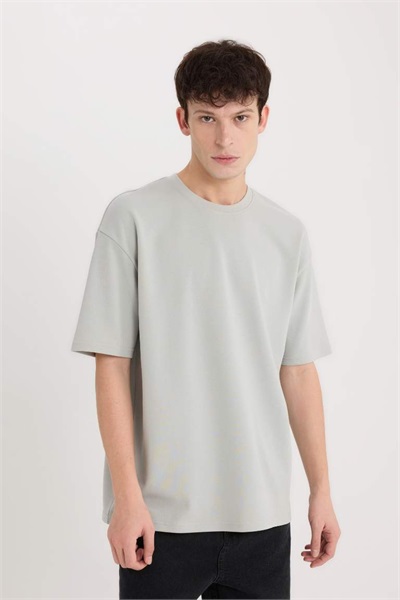 Defacto Erkek  T-shirt X3926AZ/GN1255 MINT