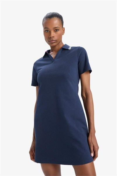 Defacto Kadın  Elbise D9319AX/NV241 NAVY