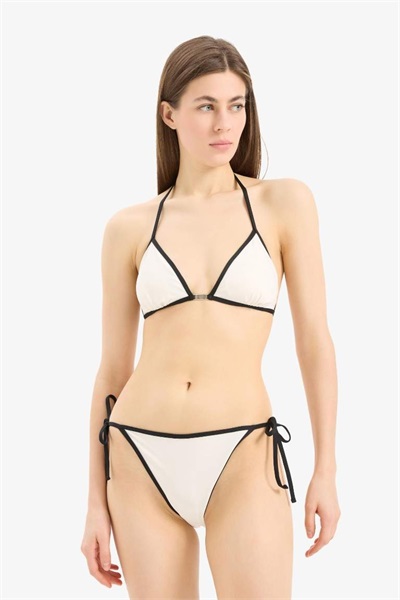 Defacto Kadın  Bikini Alt D4051AX/WT16 OFF WHITE