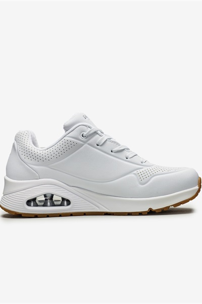 Wht Skechers Uno Kadın Spor Ayakkabı 73690 Beyaz
