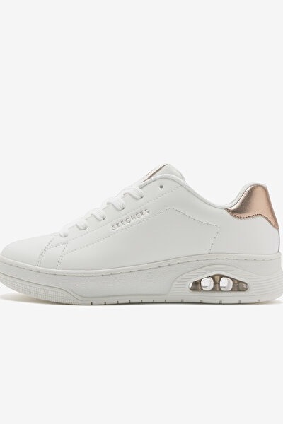 WHT Skecherks Uno Court  -  Courted Air Kadın Spor Ayakkabı 177700 Beyaz
