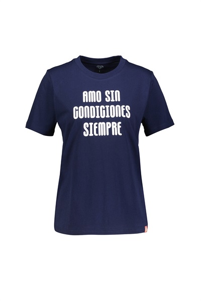 Loft Kadın Regular Fit T-Shirt Lf2039129 NAVY