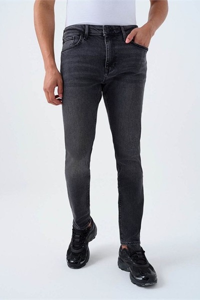 Loft JUSTIN  Erkek Jean Pantolon LF2039464 GREY WASH