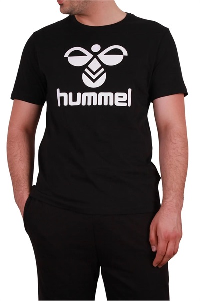 Hummel Hmlsenes Erkek T-shirt 922217-2001 BLACK