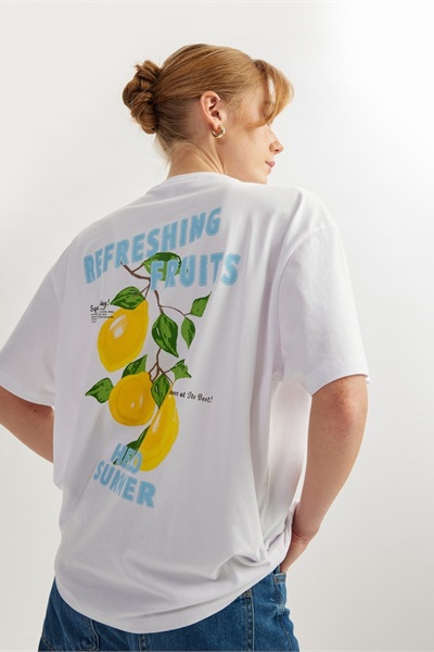 Koton Kadın T-shirt 5SAK50093EK BEYAZ