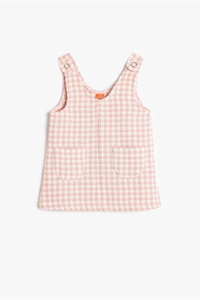 Koton Kız Bebek Elbise 5SMG80029AW PEMBE EKOSELİ