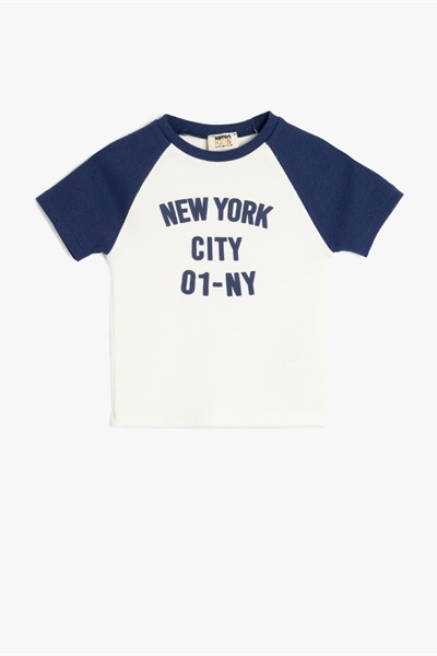 Koton Kız Çocuk T-shirt 5SKG10203AK EKRU