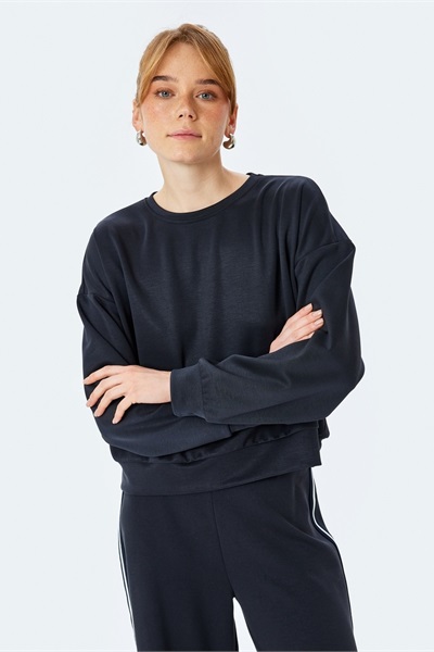 Koton Kadın Sweat 5SAK10112EK SİYAH