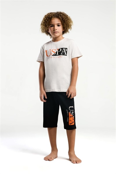 U.S. Polo Assn Kids Erkek Çocuk Kapri Takım US2030-4 TAŞ