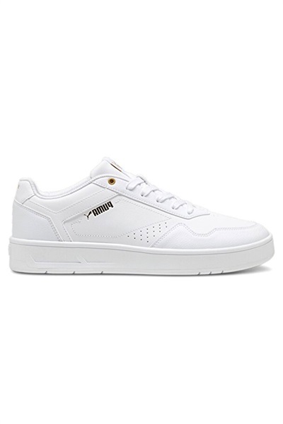 Puma Court Classic Erkek Spor Ayakkabı 395018-01 White-Gold