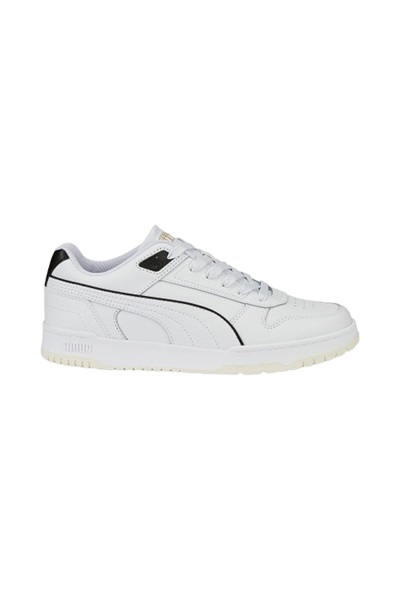 Puma Rbd Game Low Unisex Spor Ayakkabı 386373-01 White-Black-Team Gold