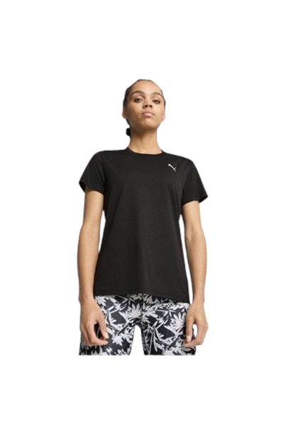 Puma W Tad Essentıal Crew Tee Kadın T-shirt 527177-01 BLACK
