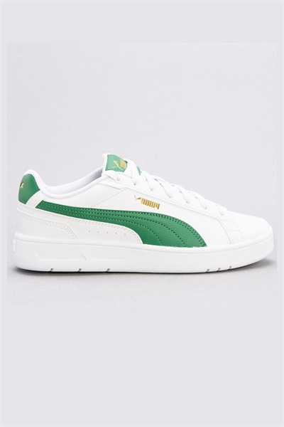 Puma Court Classico Unisex Spor Ayakkabı 400284-02 White-Archive Green-Gold
