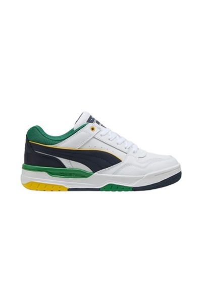 Puma Rebound Retro Erkek Spor Ayakkabı 400197-07 White-Archive Green-New Navy