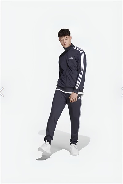 Adidas M 3S Tr Tt Ts Erkek Eşofman Takım HZ2220 FTWWHT/DKBLUE/TEPORE