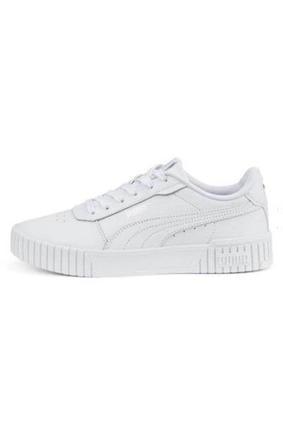 Puma Carina 2.0 Kadın Spor Ayakkabı 385849-02 White-White-Silver