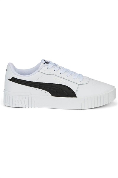Puma Carina 2.0 Kadın Spor Ayakkabı 385849-07 White-Black-Silver