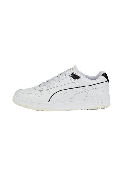 Puma Rbd Game Low Unisex Spor Ayakkabı 386373-01 White-Black-Team Gold