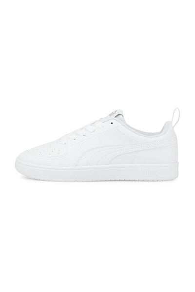 Puma Puma Rickie Jr Unisex Spor Ayakkabı 384311-01 White-White-Glacier Gray