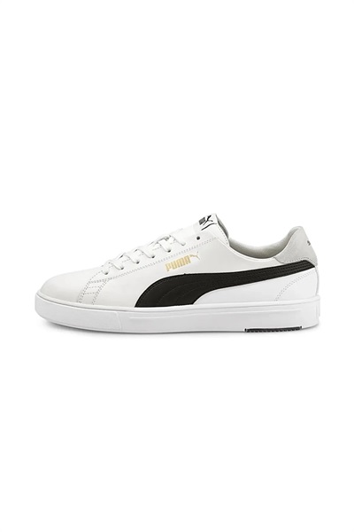 Puma Puma Serve Pro Lite Unisex Spor Ayakkabı 374902-08 White-Black-Team Gold