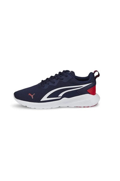 Puma All-Day Active Jr Unisex Spor Ayakkabı 387386-07 Peacoat-White-High Risk Red