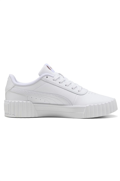 Puma Carina 3.0 Jr Çocuk Spor Ayakkabı 401476-01 White-Gold