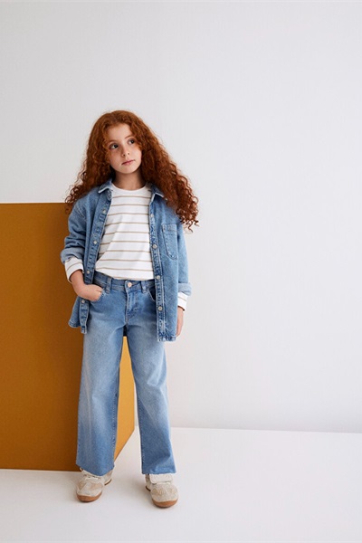 Mavi Lori Kız Çocuk Jean Pantolon M7010036-82083 Lt Denim