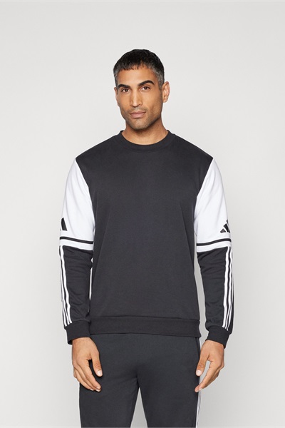 Adidas Sq25 Sw Crew Erkek Sweat Je2780 BLACK/WHITE