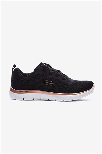 Bkrg Skecherks Summits Kadın Spor Ayakkabı 88888316Tk Siyah / Pembe Altın