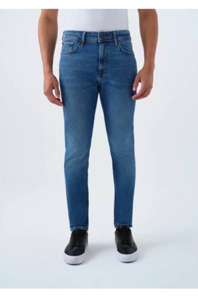 Loft Justin Erkek Jean Pantolon Lf2039446 LIGHT WASH