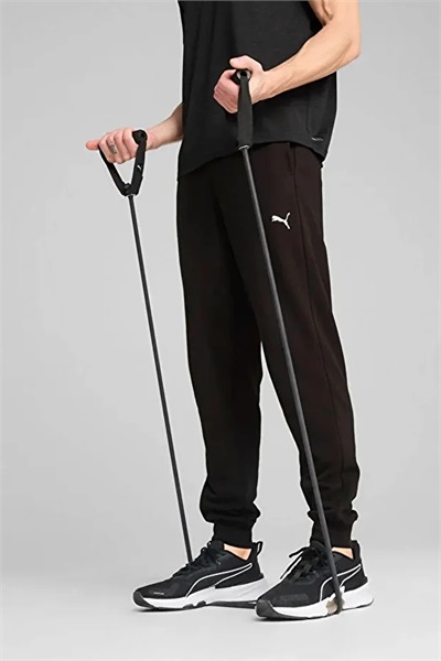Puma Tad Ess French Terry Jogger Erkek Eşofman Alt 525917-01 BLACK