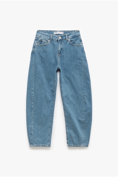 Koton Kadın Jean Pantolon 5Sal40277Md ORTA İNDİGO