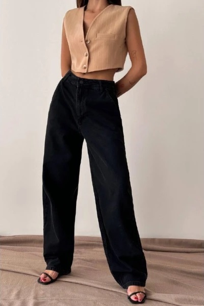Kadın Jean Pantolon 7587 BLACK