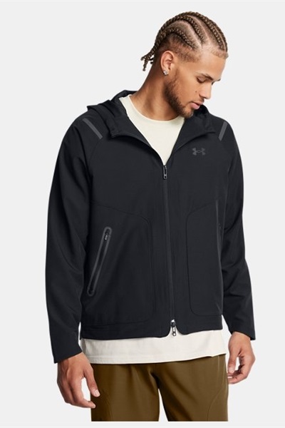 Under Armour Ua Unstoppable Jacket Lc Erkek Ceket 1389354-001 Black / Black