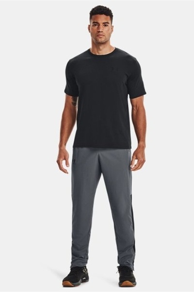 Under Armour Ua M Sportstyle Lc Ss Erkek T-shirt 1326799-001 Black / Black