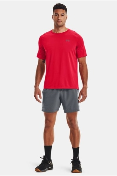 Under Armour Ua Tech 2.0 Ss Tee Erkek T-shirt 1326413-600 Red / Graphite