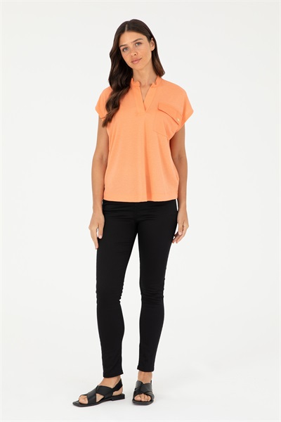 Tinex24Y U.S. Polo Assn. Kadın Kanvas Pantolon 1825602 Siyah