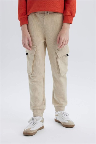 Defacto Erkek Çocuk Eşofman Alt D8574A8/Bg670 BEIGE