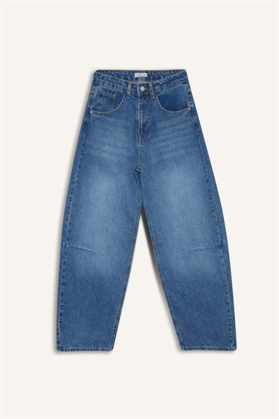 Defacto Kadın Jean Pantolon F5374Ax/Nm28 MID BLUE